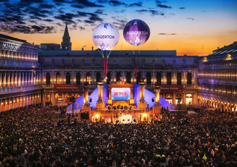 Bal Bridgerton w Wenecji 2026 – Plac Świętego Marka