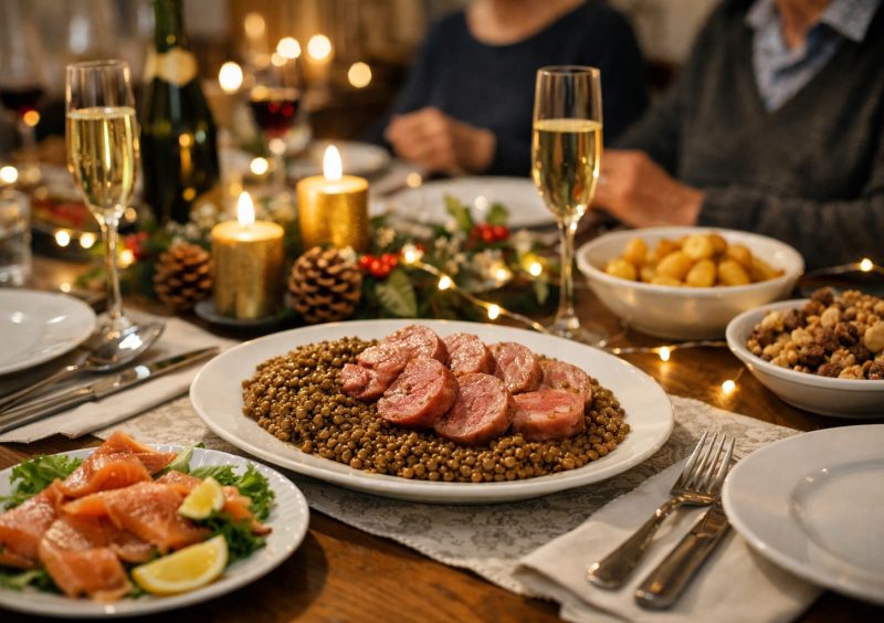 cotechino-lenticchie.jpgSylwestrowe przysmaki włoskie - Cenone di Capodanno